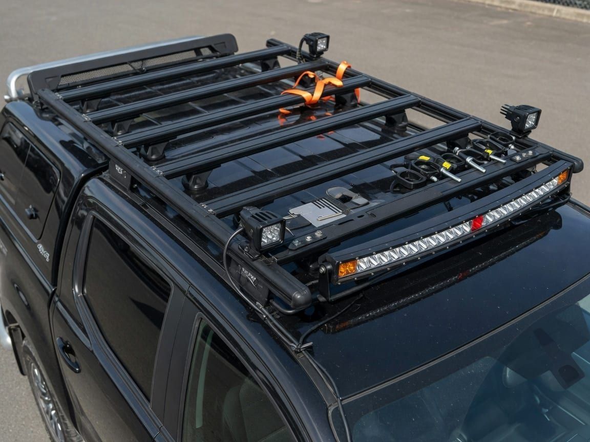 Roof Rack & LED Bar Kit — Utility Vehicle Lease Add-on