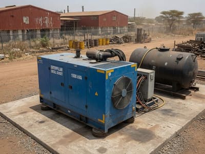 Atlas Copco 150kVA Generator — Vienna Industrial Lease